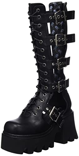 LAMODA Damen Rotten Apple Mid Calf Boot, Black Pu, 37 EU von LAMODA