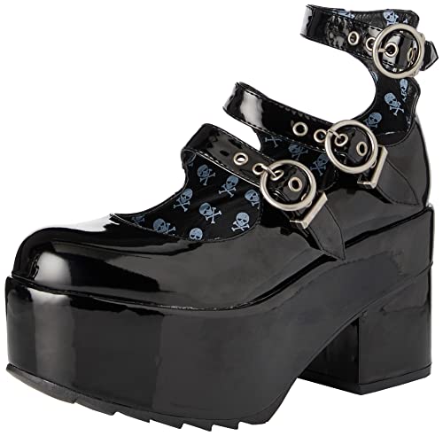 LAMODA Damen Run The World Mary Jane, Black Patent, 36 EU von LAMODA
