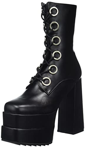 LAMODA Damen Seamless Ankle Boot, Black Pu, 36 EU von LAMODA