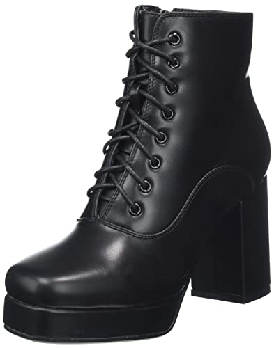 LAMODA Damen Stern Ankle Boot, Black Pu, 41 EU LAMODA Damen Stern Ankle Boot, Black Pu, 41 EU von LAMODA