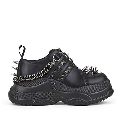 LAMODA Damen Watch Out Sneaker, Black Pu, 41 EU LAMODA Damen Watch Out Sneaker, Black Pu, 41 EU von LAMODA