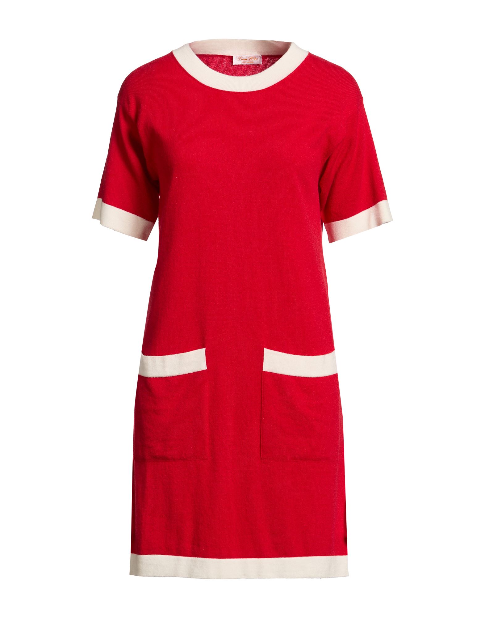 LANA D'ORO Mini-kleid Damen Rot von LANA D'ORO