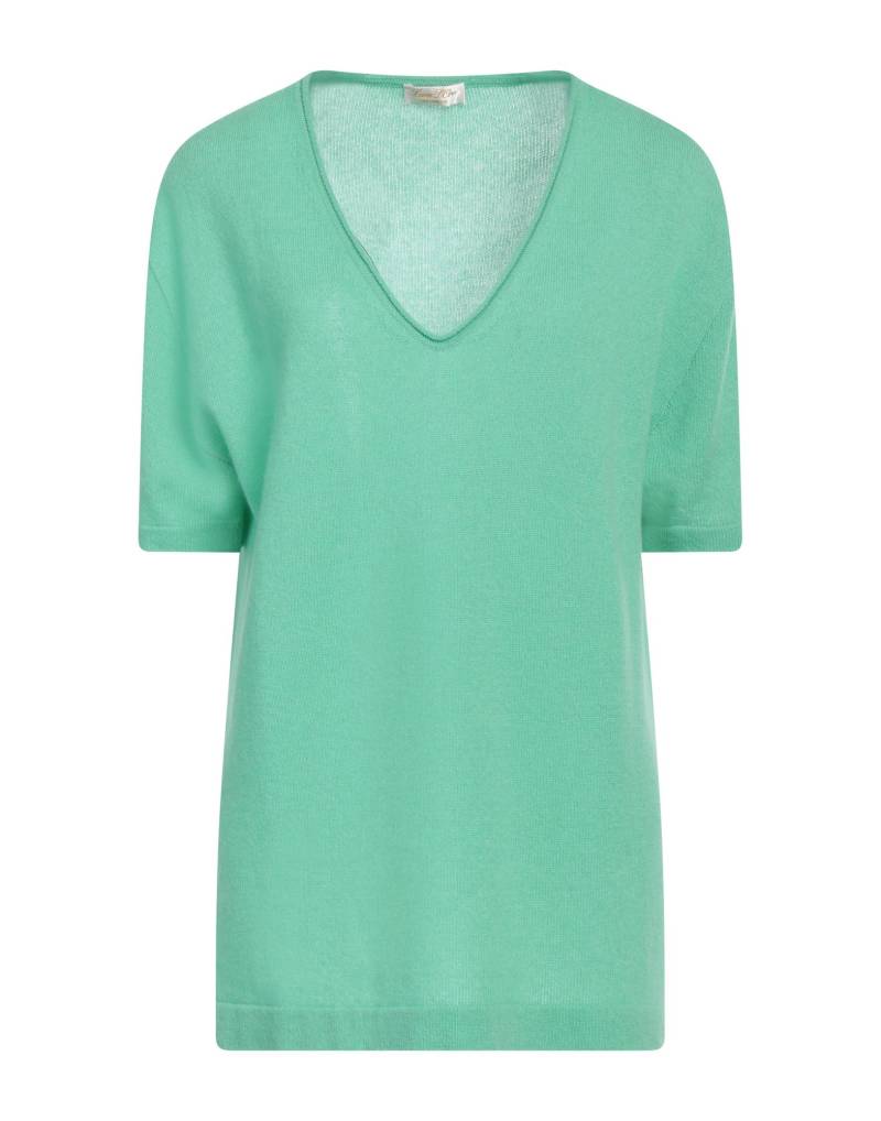 LANA D'ORO Pullover Damen Grün von LANA D'ORO