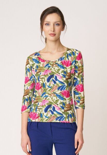 LANA Organic Blusenshirt aus Bio Baumwolle, Modell Delia LANA Organic Blusenshirt aus Bio Baumwolle, Modell Delia von LANA Organic