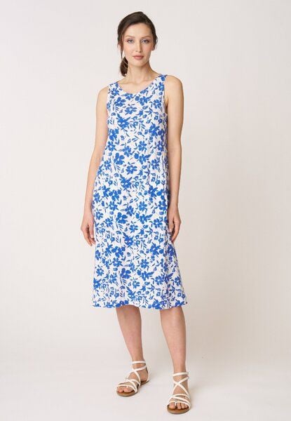 LANA Organic Sommerkleid mit Blumen, Modell Daphne von LANA Organic