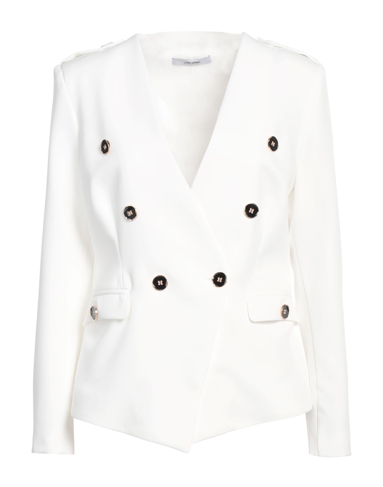 LANACAPRINA Blazer Damen Weiß von LANACAPRINA