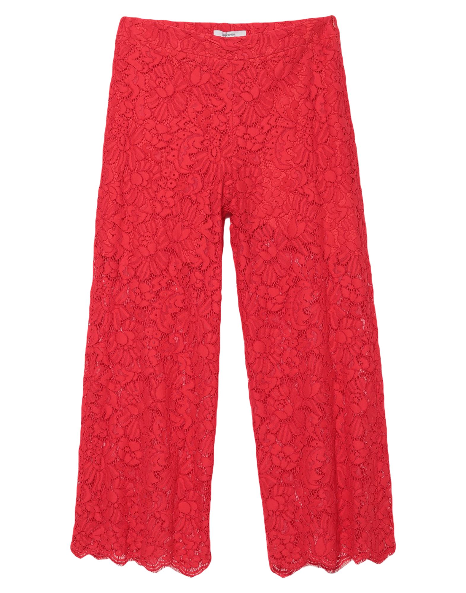 LANACAPRINA Hose Damen Rot von LANACAPRINA