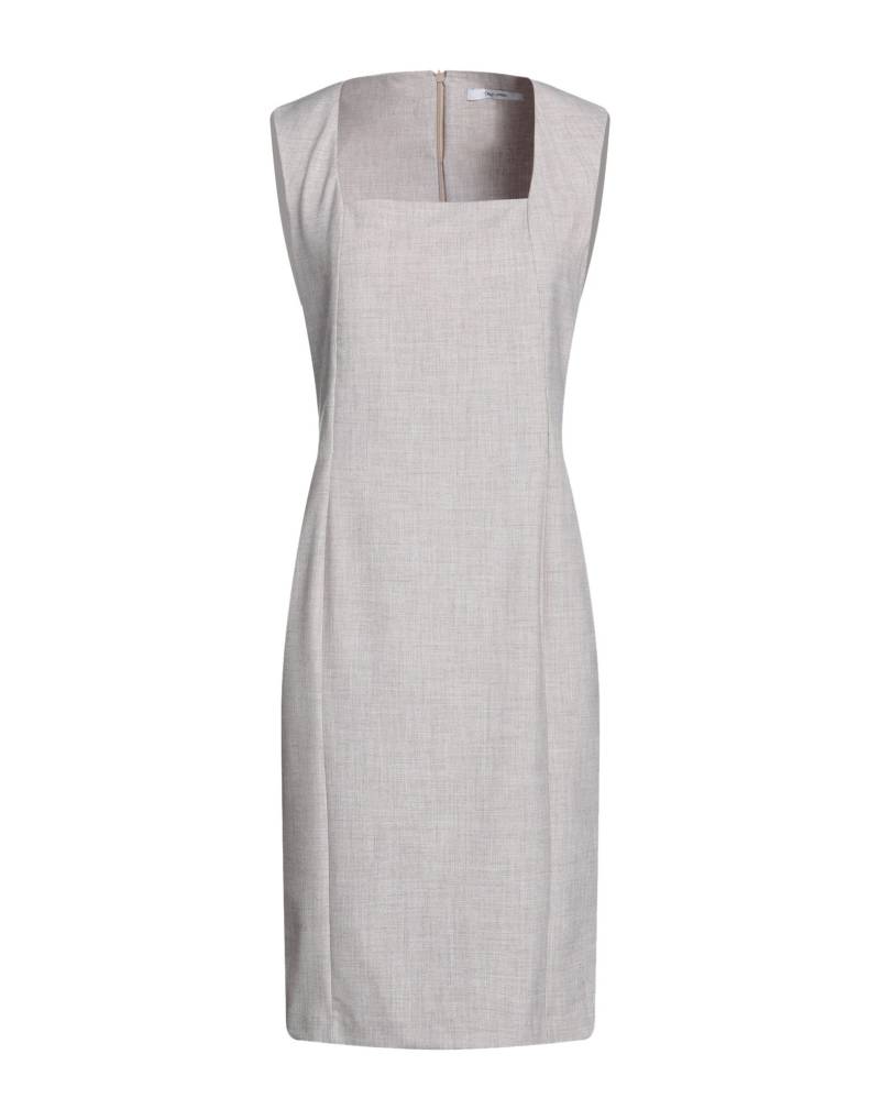 LANACAPRINA Mini-kleid Damen Maulwurfsgrau von LANACAPRINA