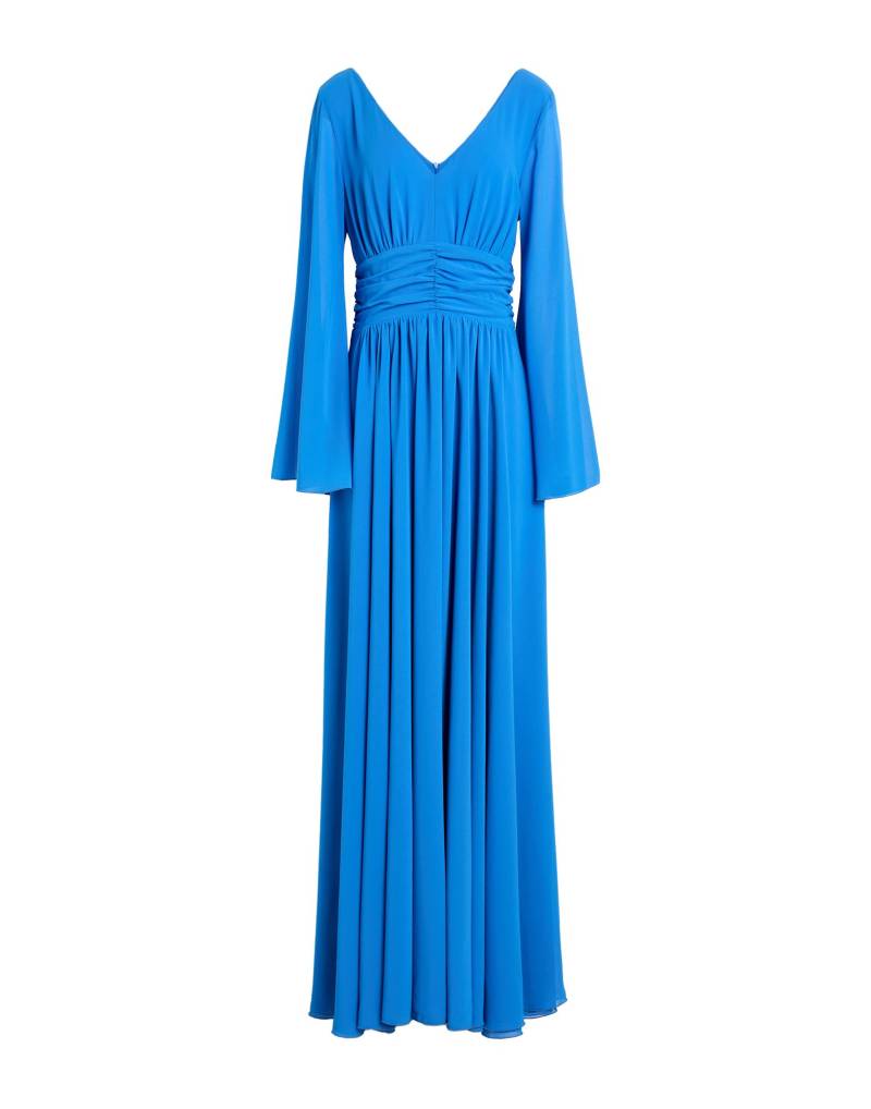 LANACAPRINA Maxi-kleid Damen Azurblau von LANACAPRINA