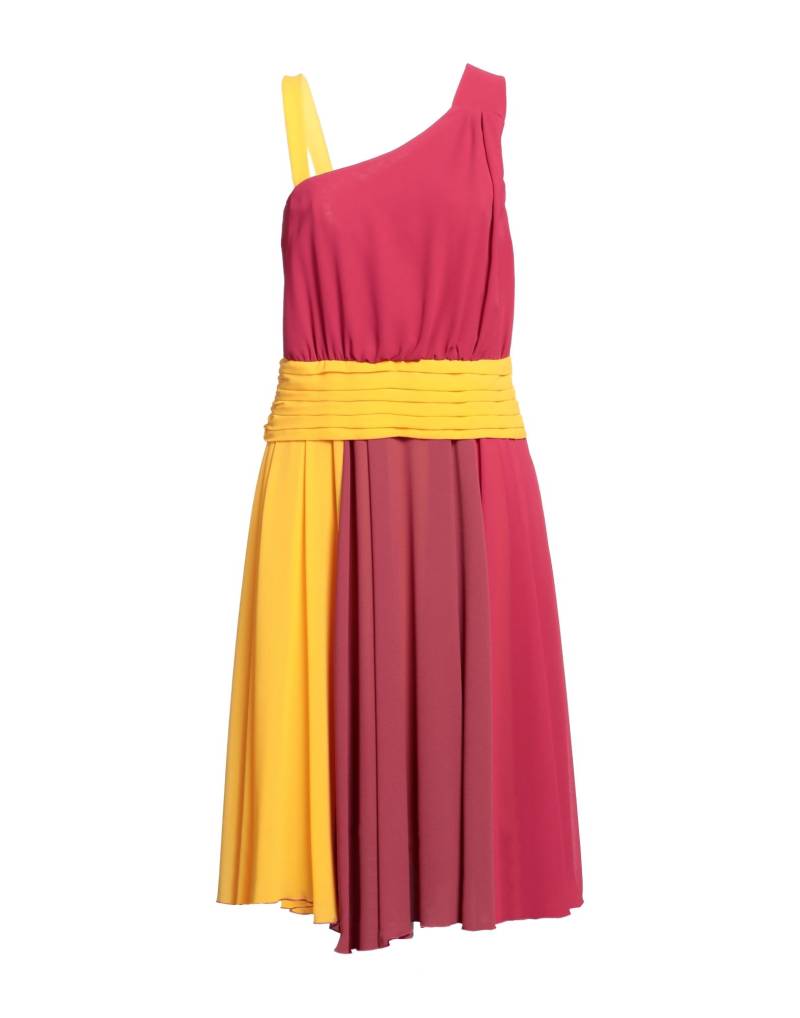 LANACAPRINA Midi-kleid Damen Fuchsia von LANACAPRINA