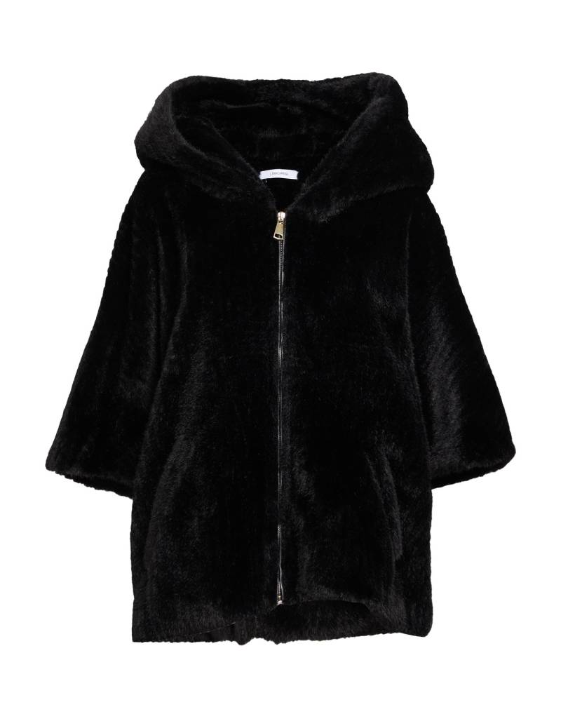 LANACAPRINA Shearling- & Kunstfell Damen Schwarz von LANACAPRINA
