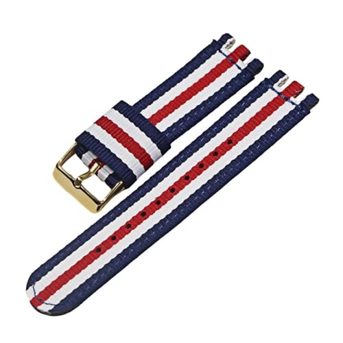 LANAPPTLTG 17MM19MM20mm Leinwand Nylon Armband Fit for SWATCH Uhr Gürtel Strap Frauen Männer Uhr Zubehör Refit Armband Armband Ersatz(23-G,20mm) von LANAPPTLTG