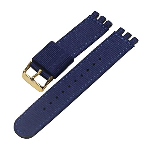 LANAPPTLTG 17MM19MM20mm Leinwand Nylon Armband Fit for SWATCH Uhr Gürtel Strap Frauen Männer Uhr Zubehör Refit Armband Armband Ersatz(5-G,20mm) von LANAPPTLTG