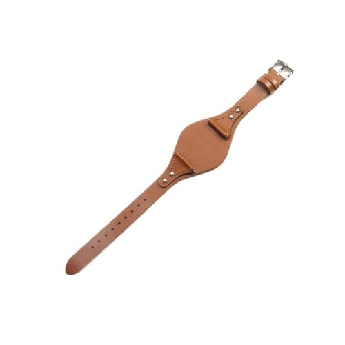 LANAPPTLTG Armband passend for Fossil ES4113 ES3625 ES3616 ES3838 ES4114 Damen-Serie 18 mm Lederarmband(Brown,18mm Gold-K1) von LANAPPTLTG