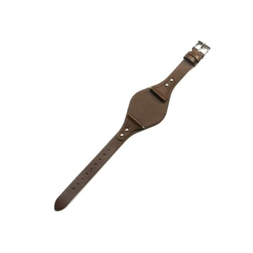 LANAPPTLTG Armband passend for Fossil ES4113 ES3625 ES3616 ES3838 ES4114 Damen-Serie 18 mm Lederarmband(Coffee,18mm Rose-K1) von LANAPPTLTG