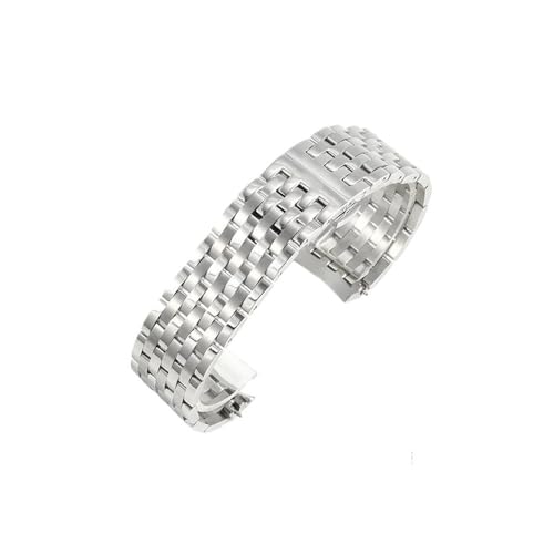 LANAPPTLTG Passend for Tissot 1853 Harbor Series Frosted T045 Uhrenarmband mit Faltschließe und Arc-Schnittstelle T045407a T045207a 20 mm Armband von LANAPPTLTG