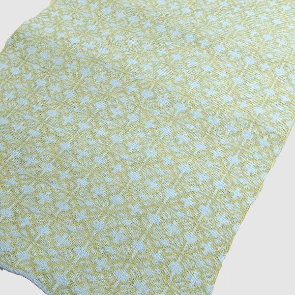 LANARTO slow fashion Schal Muster 'Irland' zweifarbig gestrickt aus mulesingfreier Merinowolle von LANARTO slow fashion