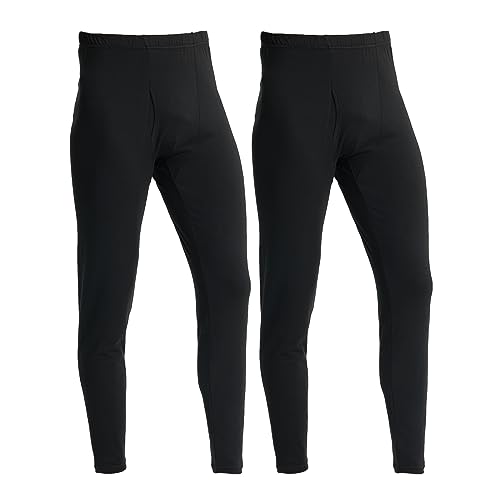 LANBAOSI 2er Pack Herren Thermo Unterhose Lang Unterhosen Herren Winter Funktionsunterwäsche Männer Skiunterwäsche Thermounterwäsche von LANBAOSI