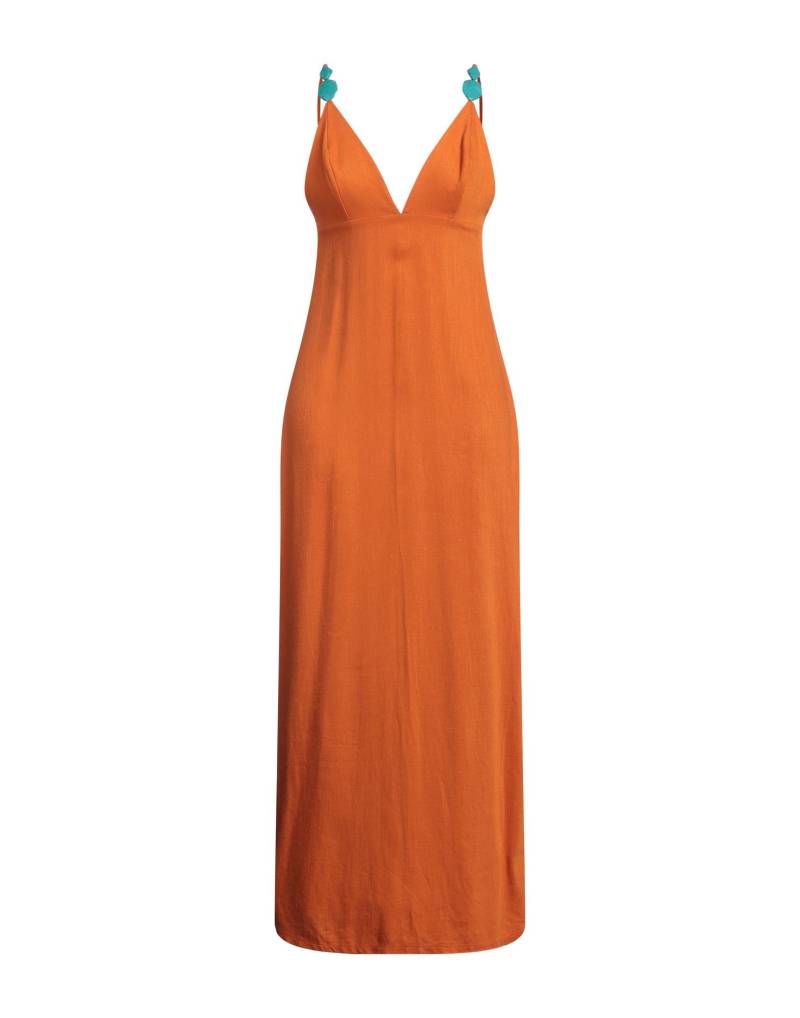 LANÇA PERFUME Maxi-kleid Damen Orange von LANÇA PERFUME
