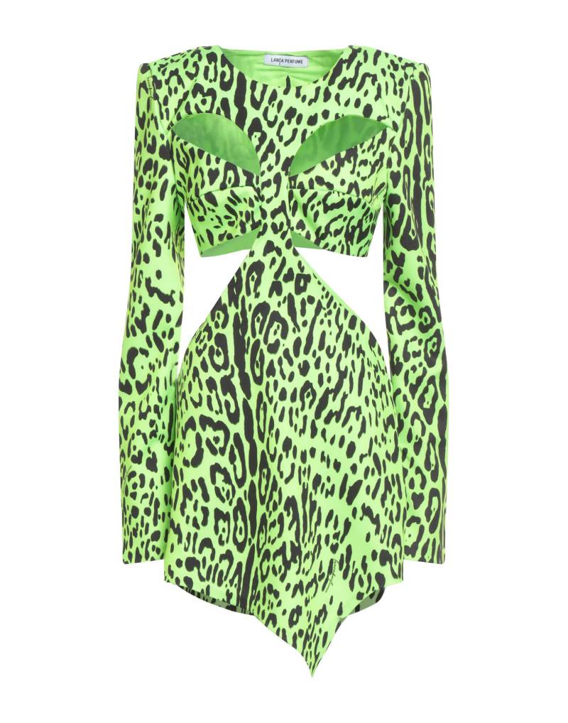 LANÇA PERFUME Mini-kleid Damen Limettengrün von LANÇA PERFUME