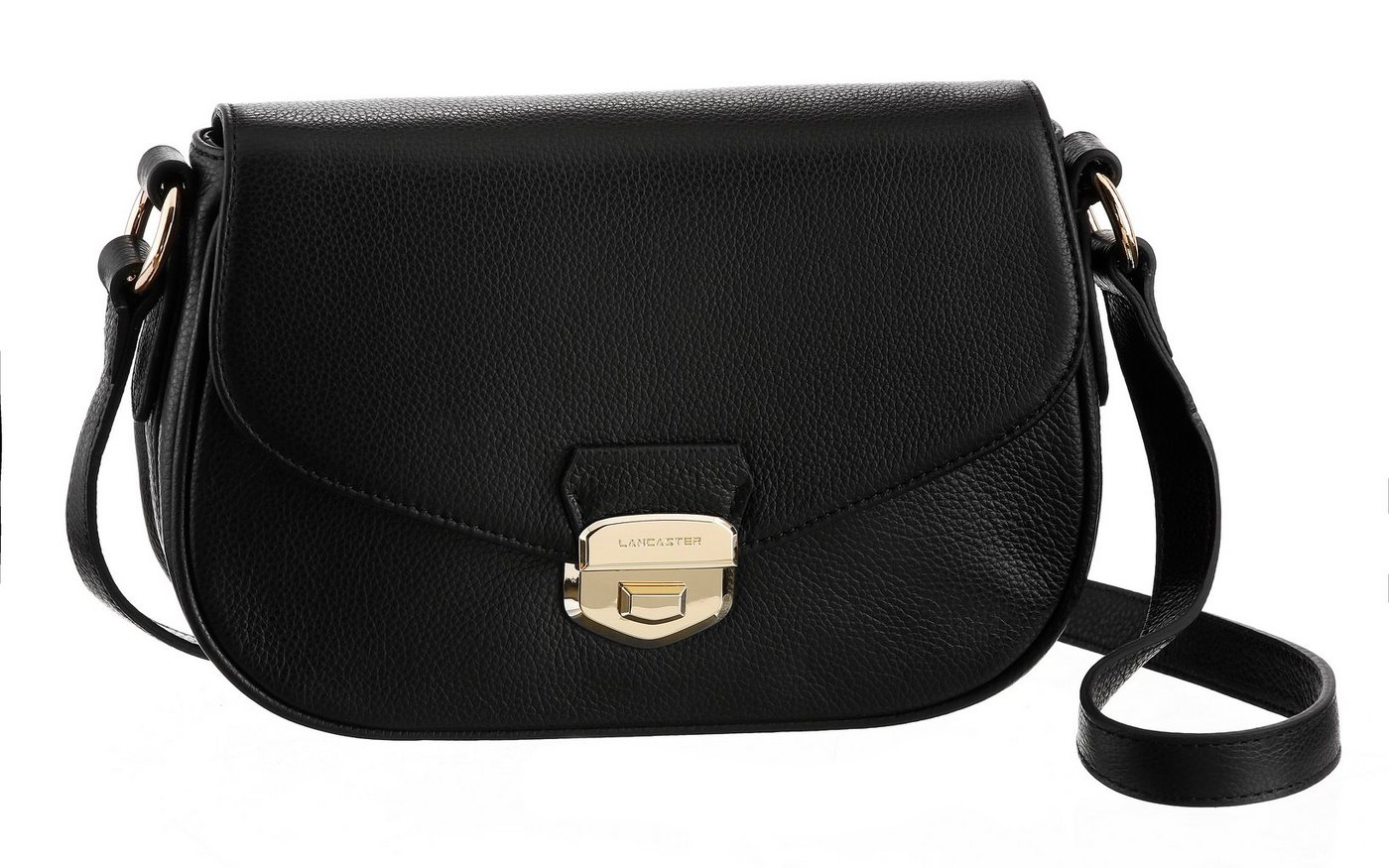 LANCASTER Umhängetasche Crossbody bag Foulonne Milano, mit goldfarbenen Details von LANCASTER