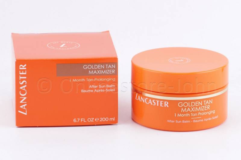 LANCASTER Bodylotion Golden Tan Maximizer - After Sun Balm 200ml - 1 Month Tan Prolonging von LANCASTER