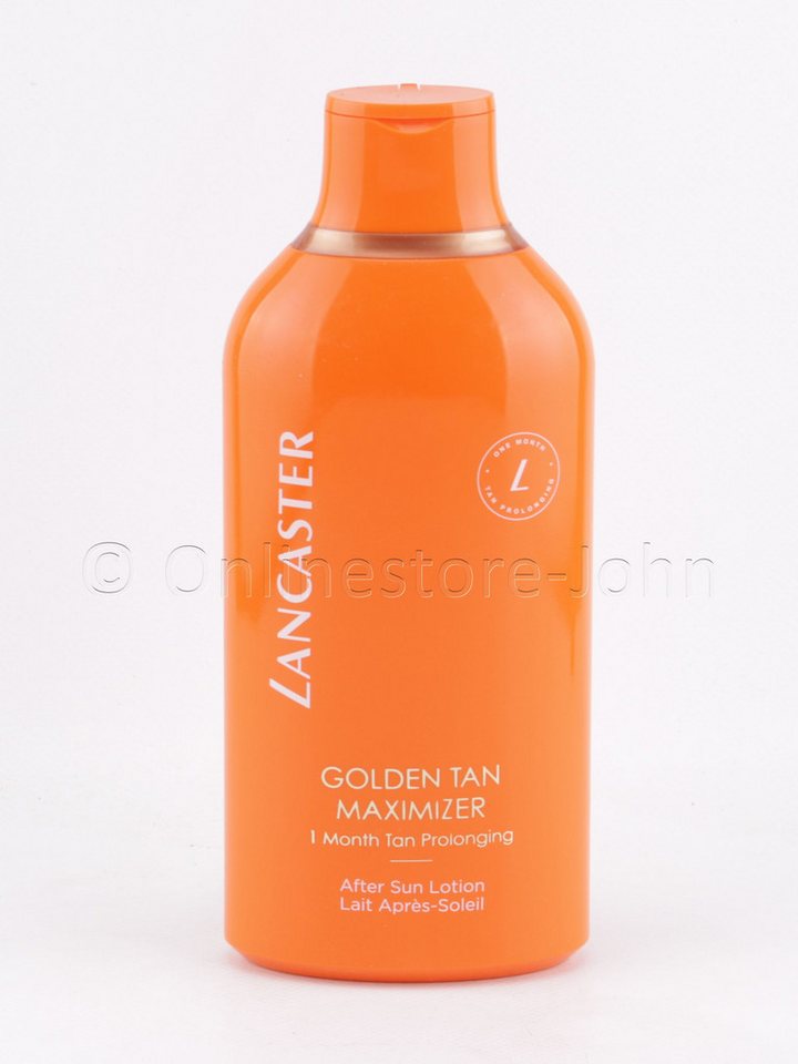 LANCASTER Bodylotion Golden Tan Maximizer - After Sun Lotion 400ml - 1 Month Tan Prolonging von LANCASTER