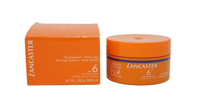 LANCASTER Körperpflegemittel Lancaster Tan Deepener Getönte Gelcreme SPF6 Basisschutz 200 ml von LANCASTER