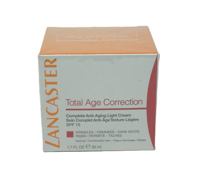 LANCASTER Körperpflegemittel Lancaster Total Age Correction Anti-Aging Light Cream 50 ml von LANCASTER