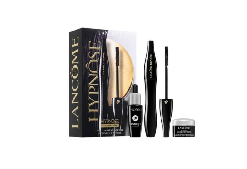 LANCOME Augen-Make-Up-Set Hypnôse Mascara Set (Genifique Serum + Genifique New Eye Cream), 3-tlg., 1 x Mascara 6,2 ml + 1 x Gesichtsserum 10 ml + 1 x Augencreme 5 ml von LANCOME