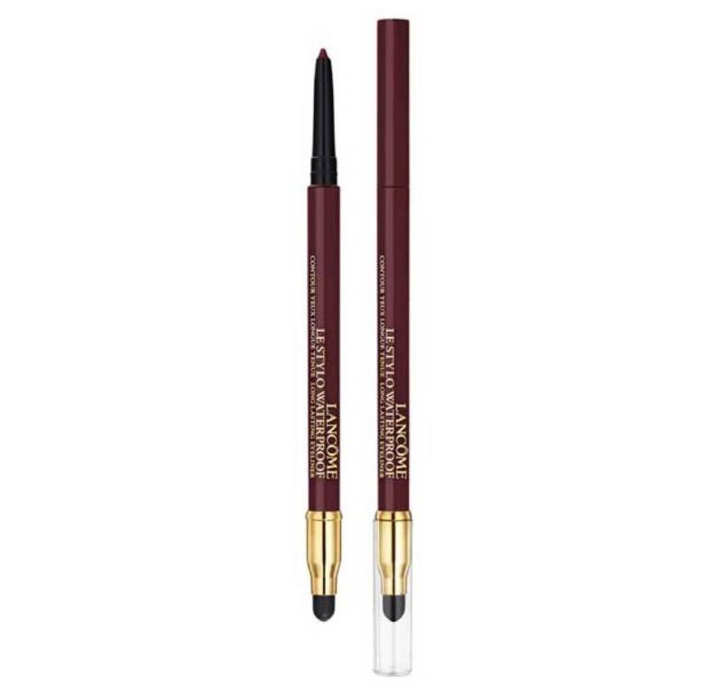 LANCOME Augen-Make-Up-Set Le Stylo Waterproof Eyeliner 0,35 g - Farbton: 10 Burgundy Fever von LANCOME