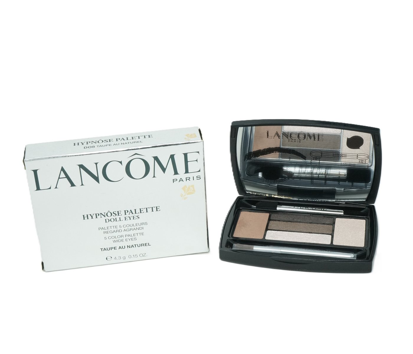 LANCOME Augenbrauen-Farbe Lancome Hypnose Palette Doll Eyes Palette Taupe Au Naturel DO8 von LANCOME
