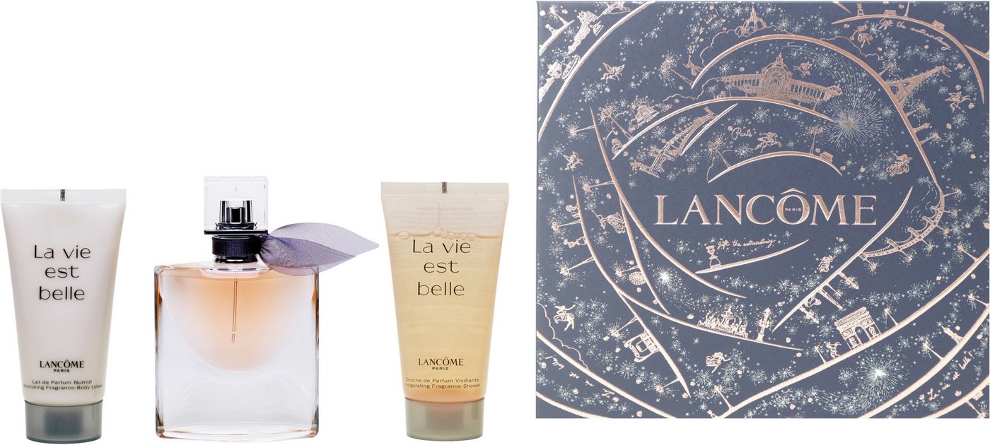 LANCOME Duft-Set La vie est belle, 3-tlg., mit blumigen und orientalischen Noten von LANCOME
