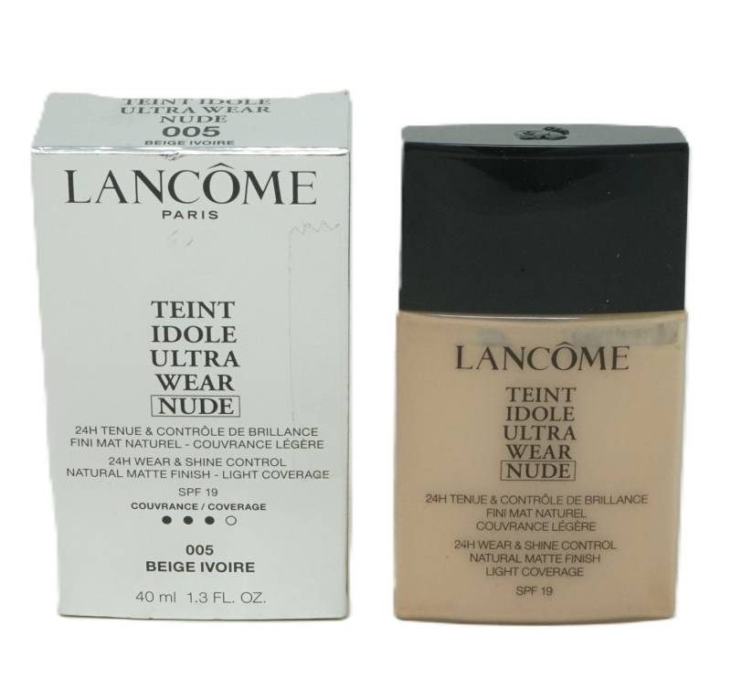 LANCOME Foundation Lancome Teint Idole Ultra Wear Nude Foundation 40ml Beige Ivoire 005 LANCOME Foundation Lancome Teint Idole Ultra Wear Nude Foundation 40ml Beige Ivoire 005 von LANCOME