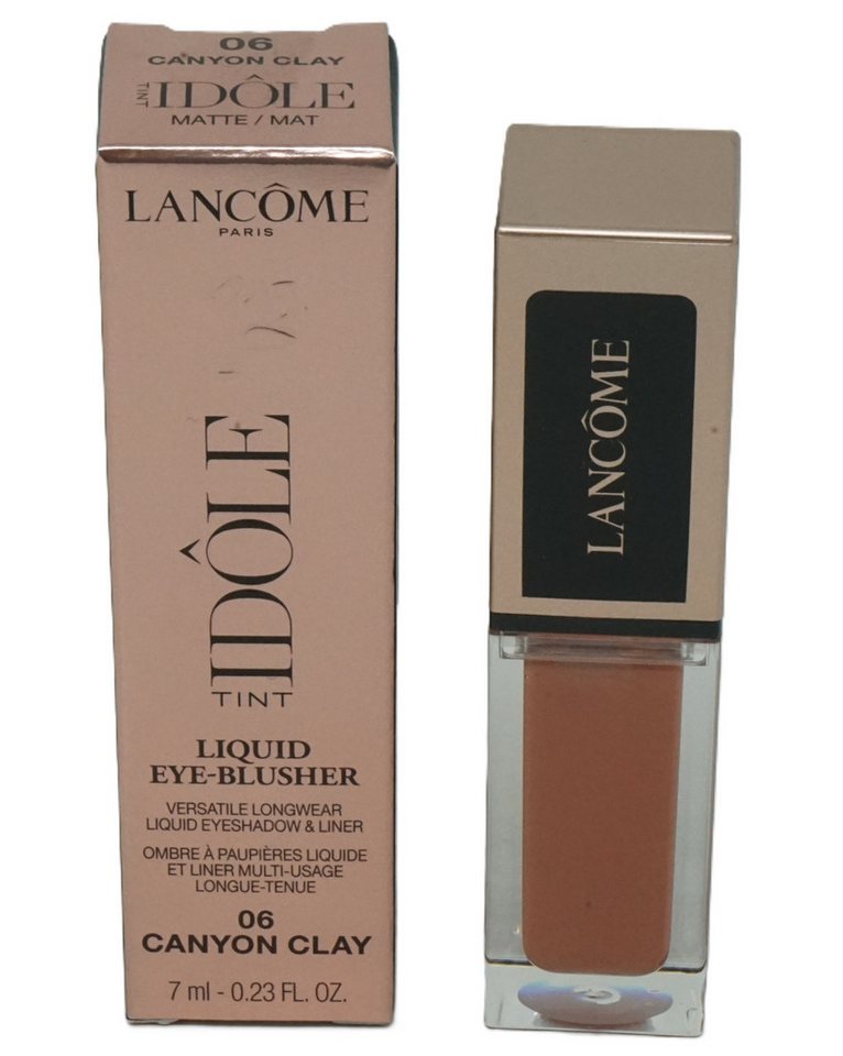LANCOME Lidschatten Lancôme Idôle Tint Shimmery Liquid Eye Blusher 7ml Canyon Clay 06 von LANCOME