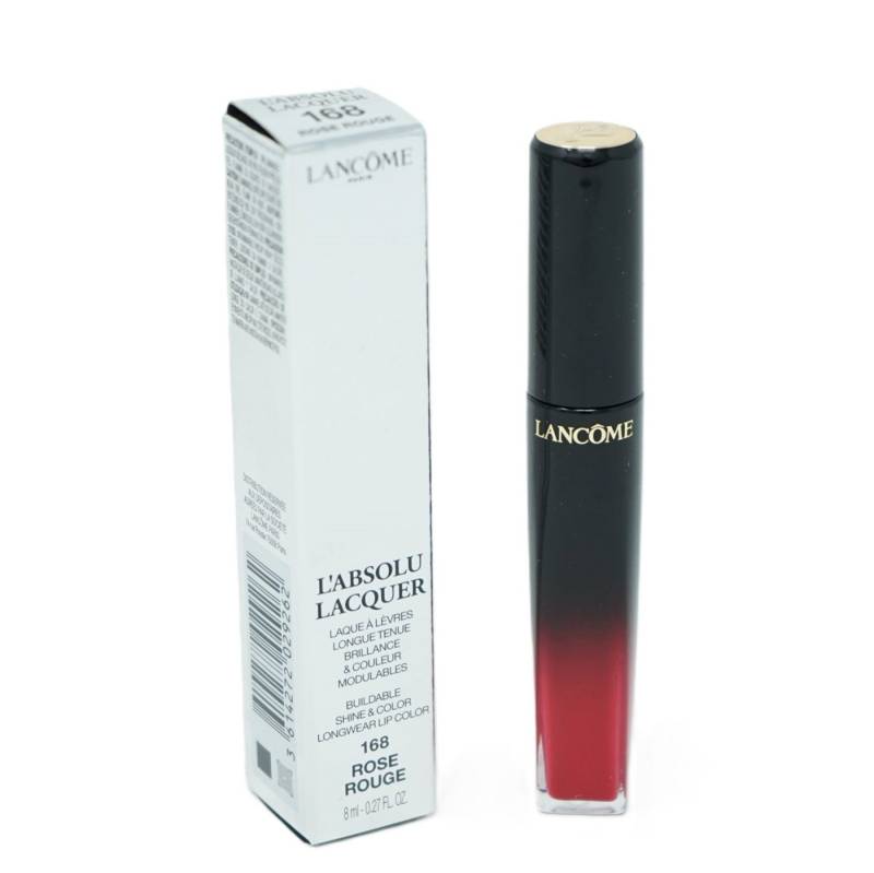LANCOME Lipgloss LANCOME L'Absolu Lacquer Lipgloss 168 Rose Rouge von LANCOME