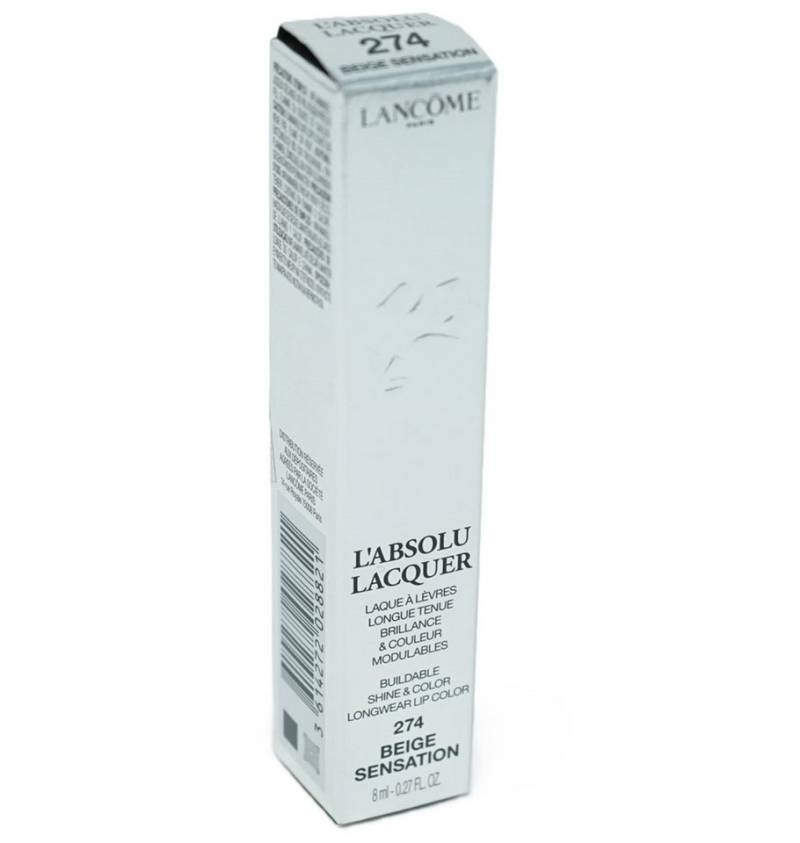 LANCOME Lipgloss LANCOME L'Absolu Lacquer - Liquid Lipgloss 274 Beige Sensation 8ml von LANCOME