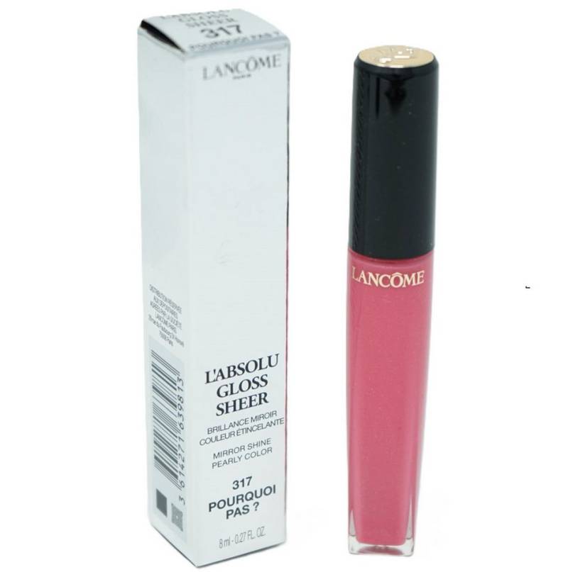 LANCOME Lipgloss Lancome L'Absolu Gloss Sheer Lipgloss Color 317 Pourquoi Pas von LANCOME