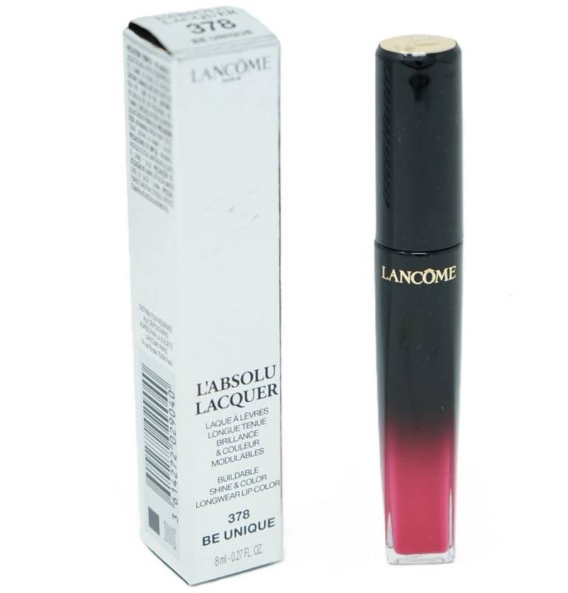 LANCOME Lippenstift LANCOME L Absolu Lacquer liquid lipstick 378 Be unique von LANCOME