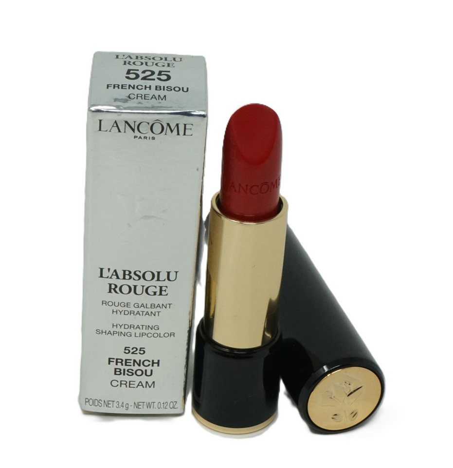 LANCOME Lippenstift Lancome L'Absolu Rouge Lippenstift Cream 525 French Bisou 3,4g von LANCOME