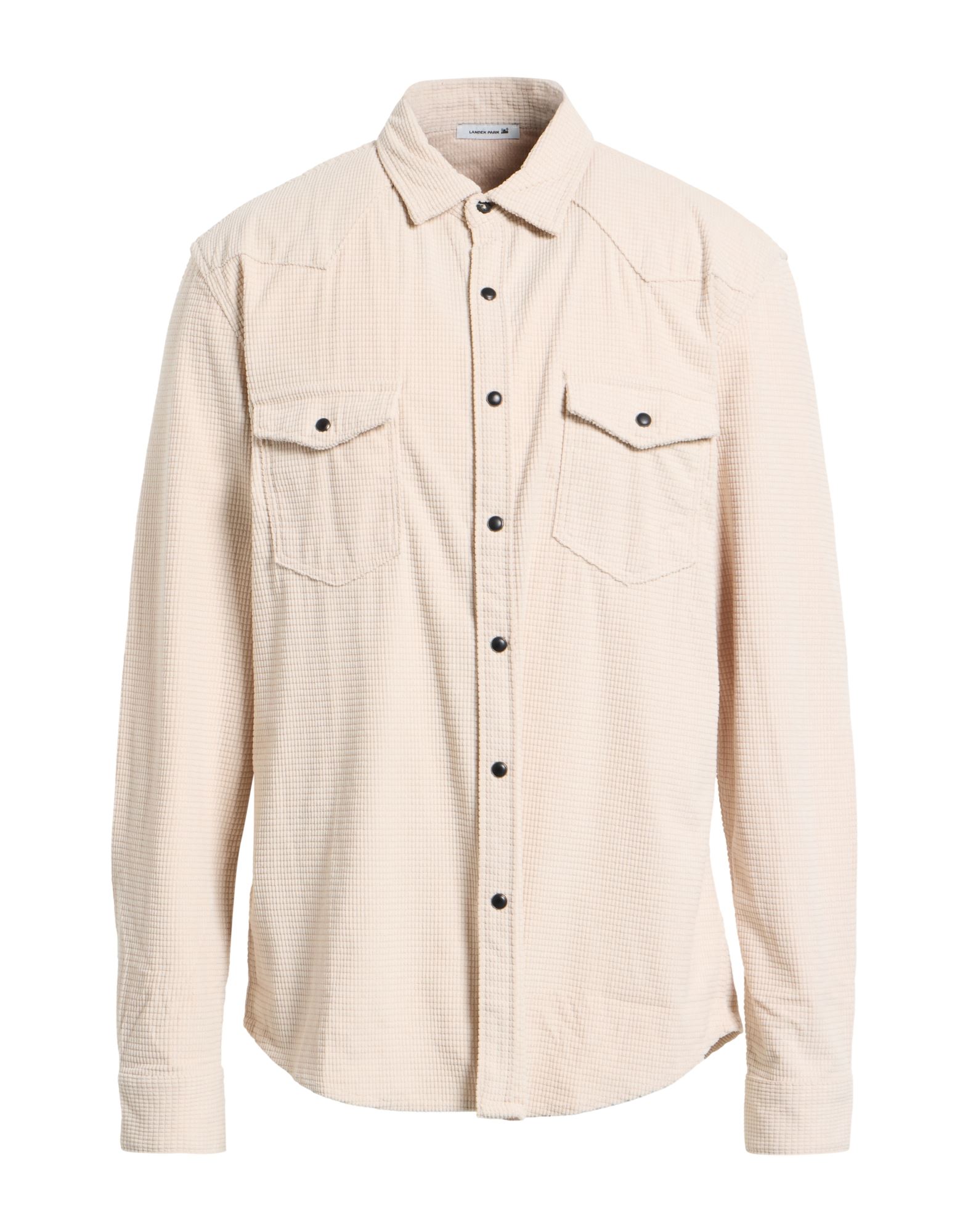 LANDEK® PARK Hemd Herren Beige von LANDEK® PARK
