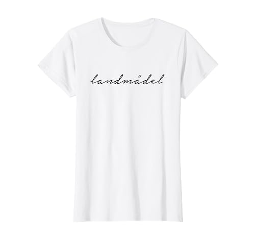 LANDMÄDEL. Ländliche Outfits für Kinder vom Dorf. Land Mädel T-Shirt von LANDMÄDEL X Landmädchen & Dorfkind auf dem Land