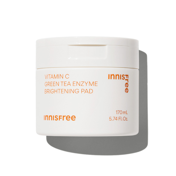 innisfree - Vitamin C Green Tea Enzyme Brightening Pad - 60 blätter / 170ml von innisfree