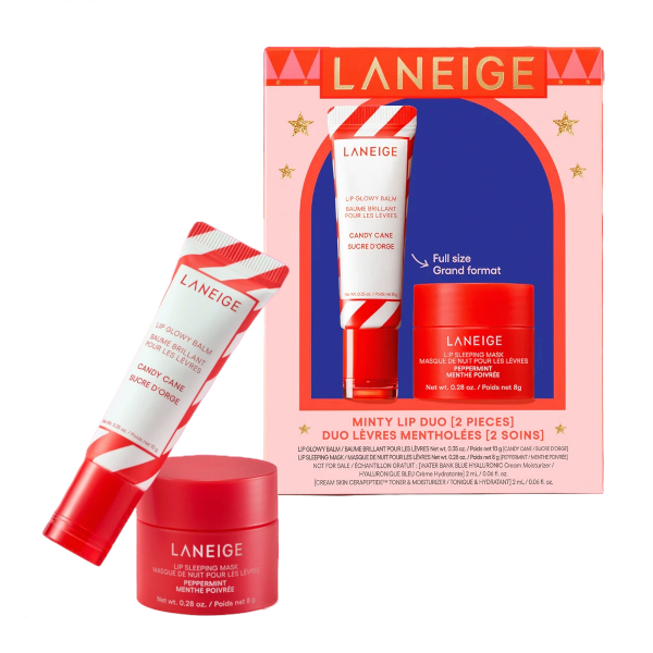 LANEIGE - Minty Lip Duo (Holiday Limited Edition) - 10g + 8g von LANEIGE