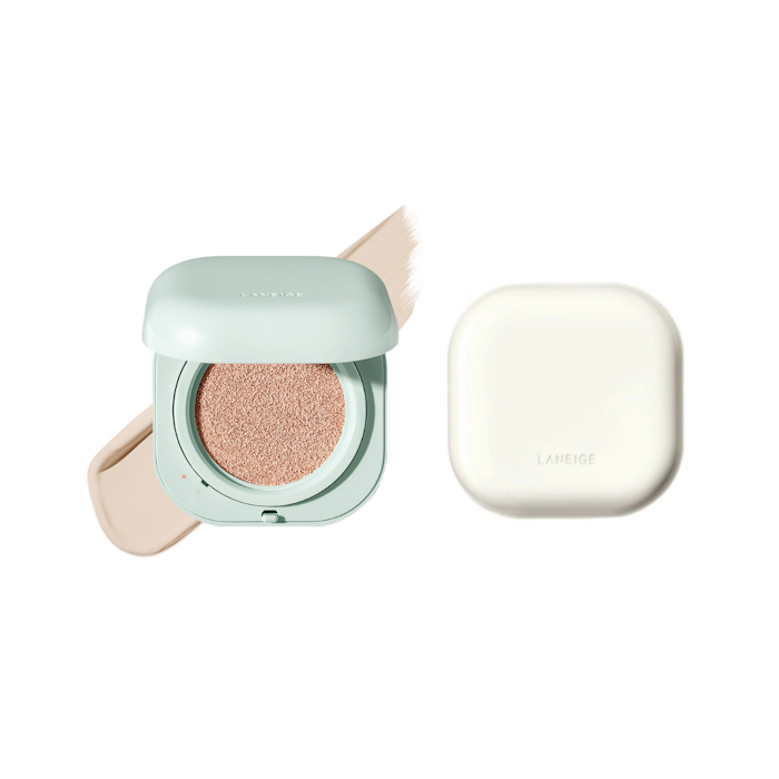 LANEIGE - Neo Cushion Matte SPF46 PA++ (with refill) - 15g*2 - 21N1 Beige X LANEIGE - Neo Essential Blurring Finish Powder - 7g von LANEIGE