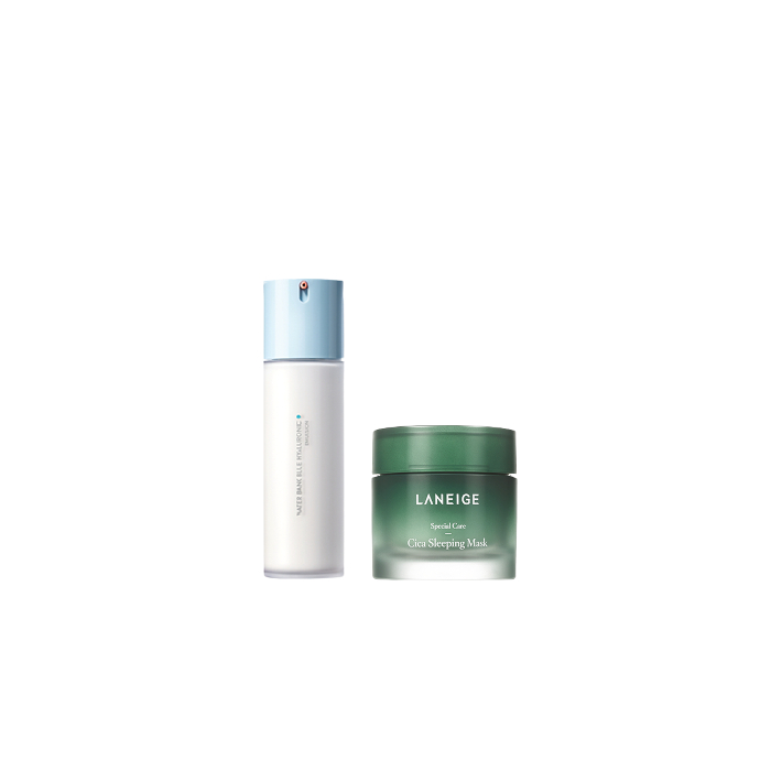 LANEIGE - Water Bank Blue Hyaluronic Emulsion For Combination To Oily Skin - 120ml (1ea) + Cica Sleeping Mask - 60ml (1ea) Set von LANEIGE