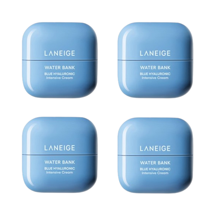 LANEIGE - Water Bank Blue Hyaluronic Intensive Cream - 50ml (4ea) Set von LANEIGE