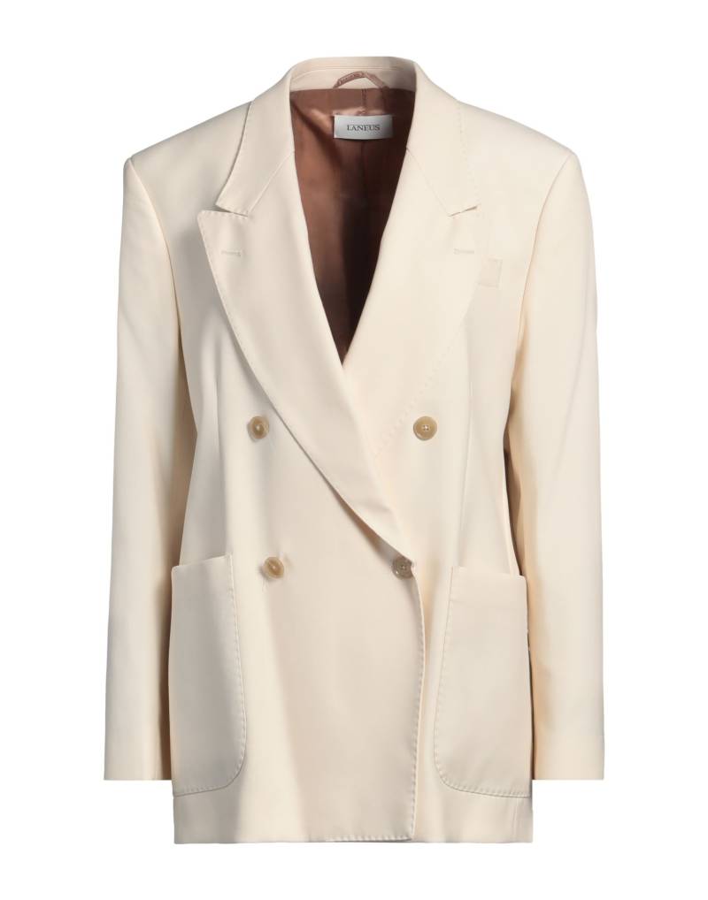 LANEUS Blazer Damen Cremeweiß von LANEUS