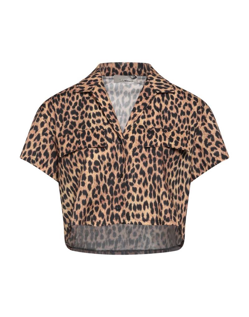 LANEUS Hemd Damen Kamel von LANEUS