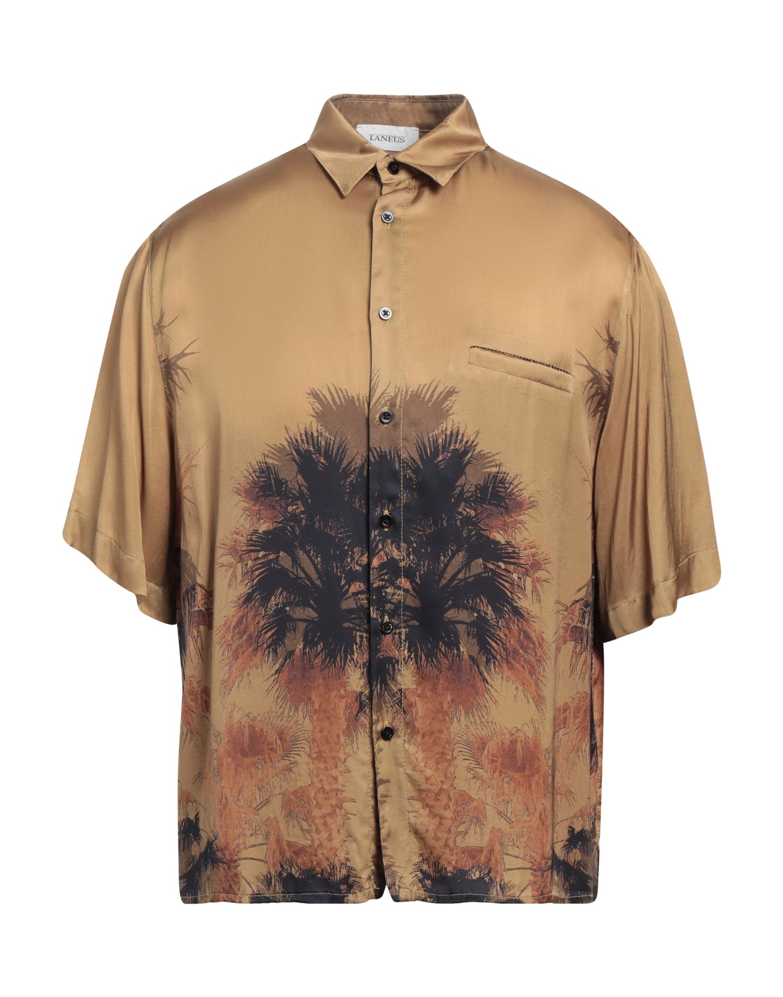 LANEUS Hemd Herren Khaki von LANEUS